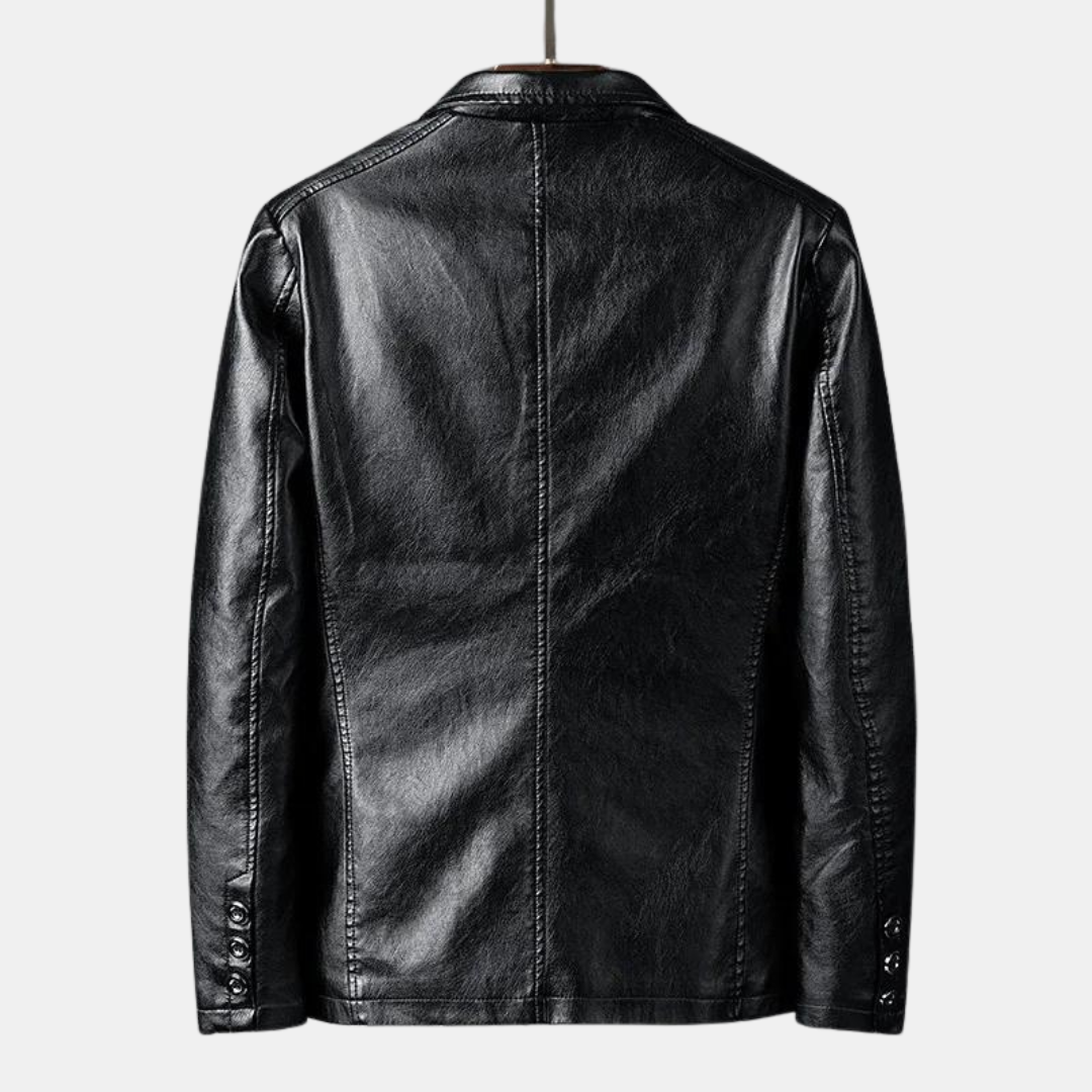 Mancini™ - Men's Leather Jacket