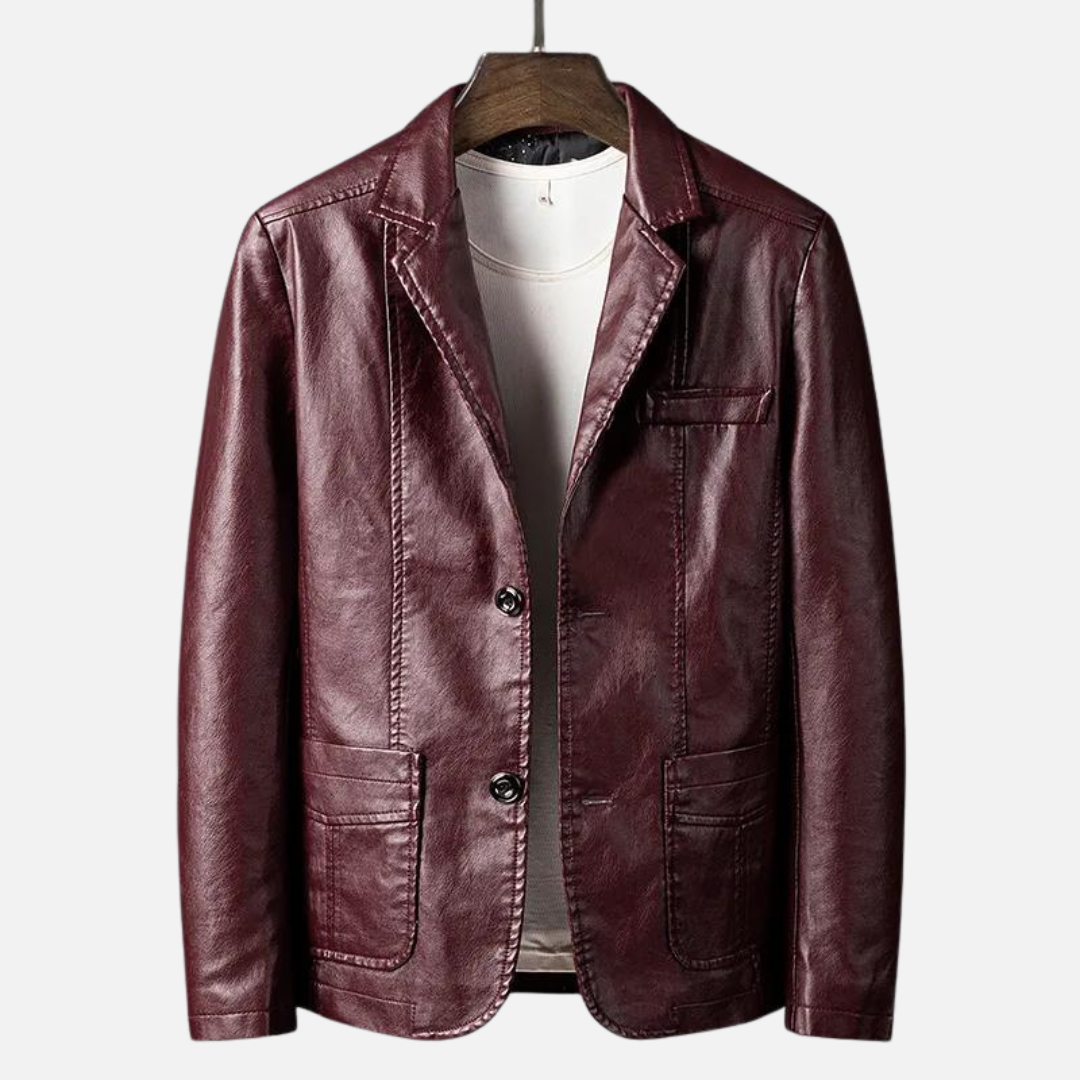 Mancini™ - Men's Leather Jacket