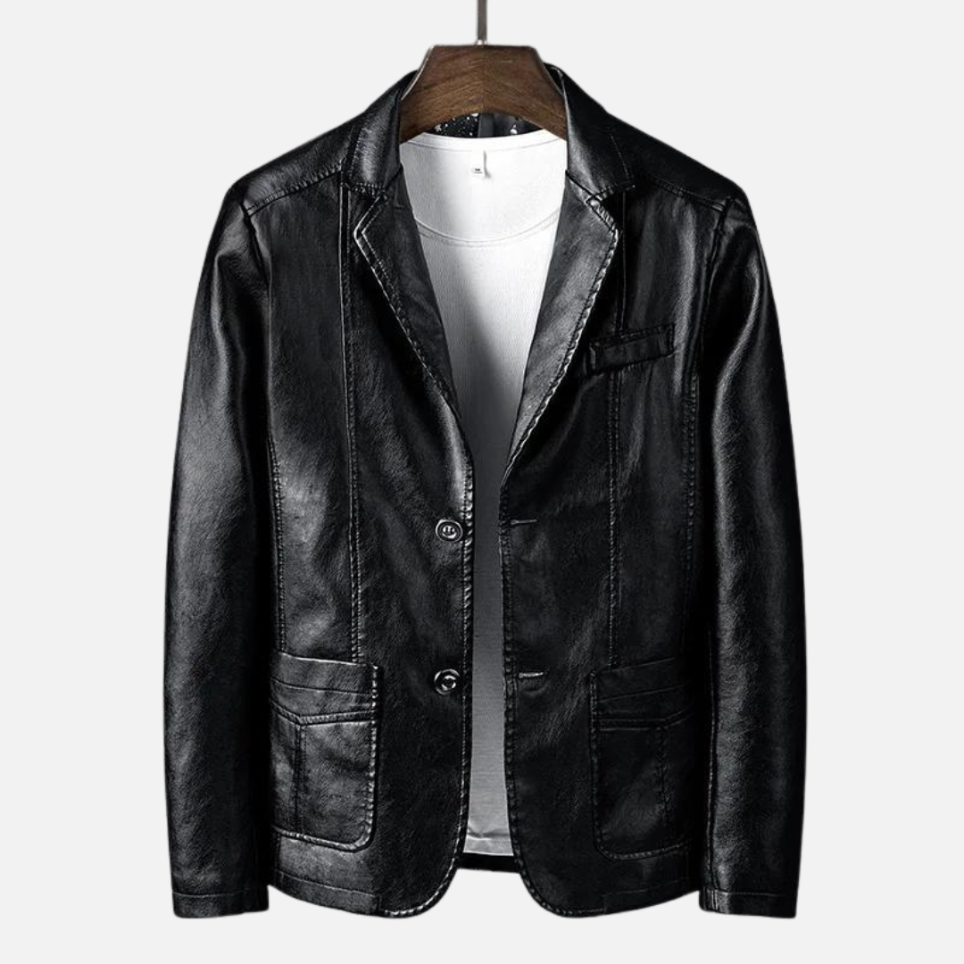 Mancini™ - Men's Leather Jacket