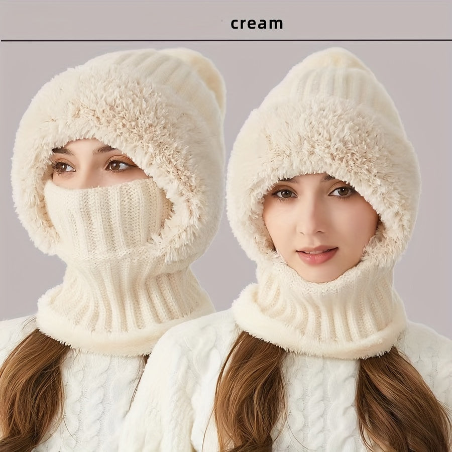 Clara Cozy Knit Hat & Gaiter Set