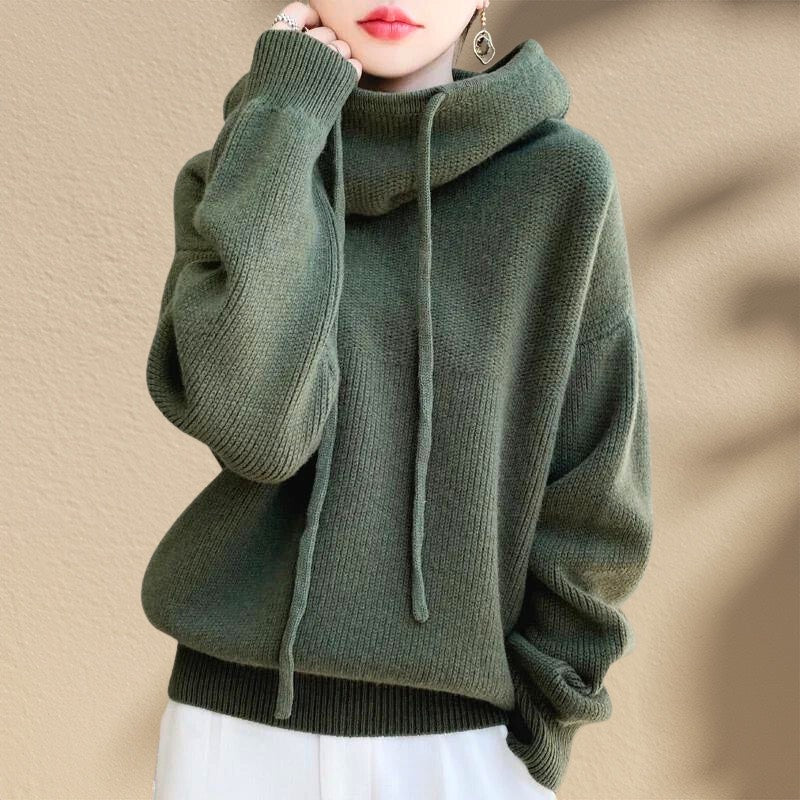 AURELIA FAYE TURTLENECK HOODIE