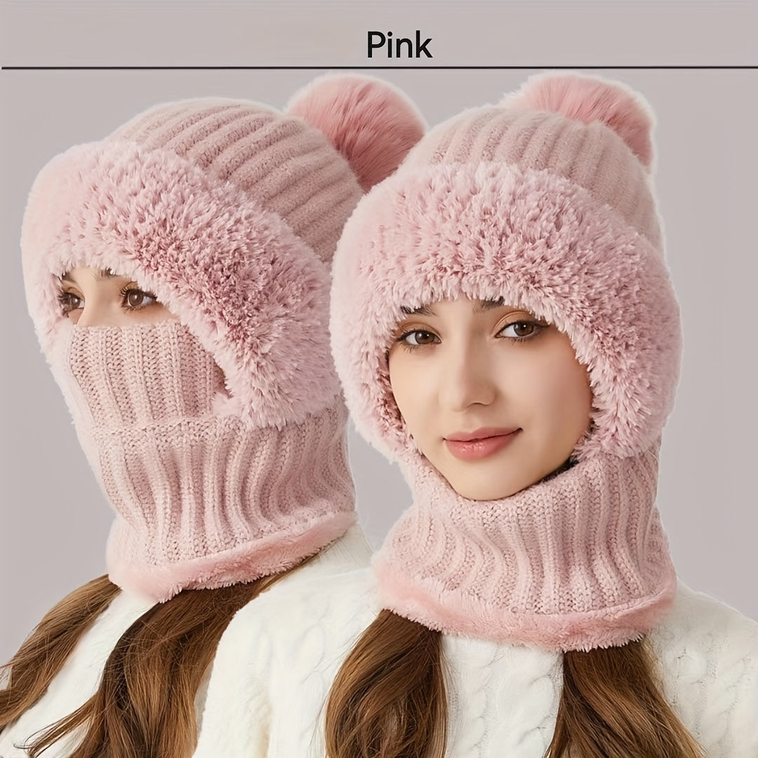 Clara Cozy Knit Hat & Gaiter Set