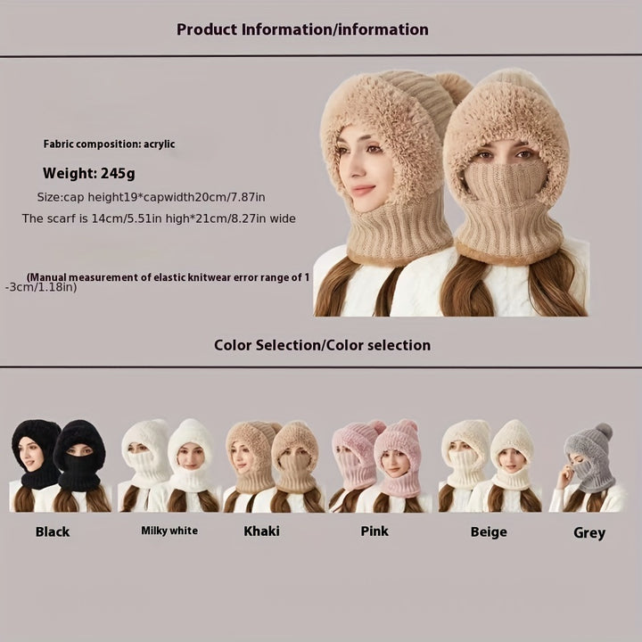 Clara Cozy Knit Hat & Gaiter Set