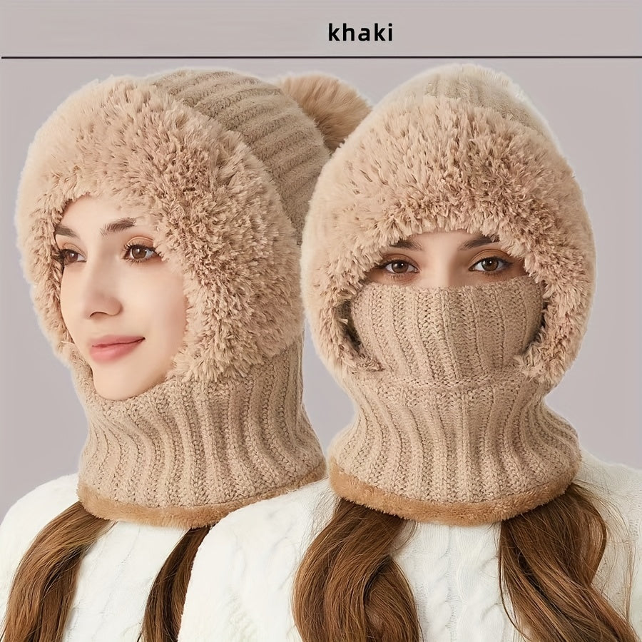 Clara Cozy Knit Hat & Gaiter Set