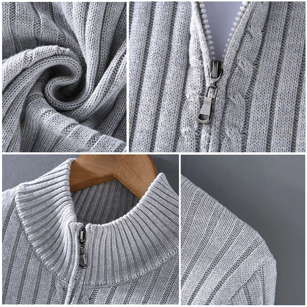 Chester™ | Casual Zip Up Cardigan